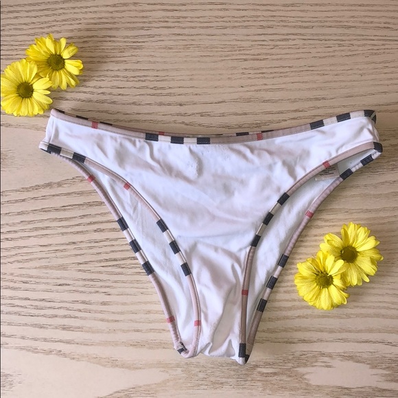 Burberry Other - Burberry White  Bikini Bottom